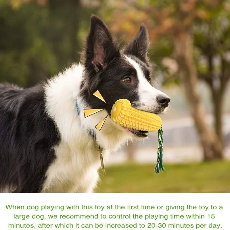 Indestructible Dog Chew Toy Heavy-Duty Rubber Bone