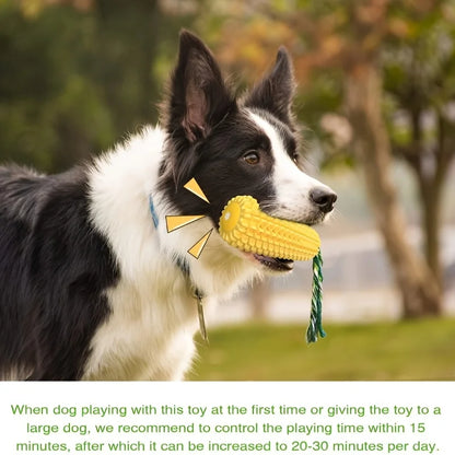 Indestructible Dog Chew Toy Heavy-Duty Rubber Bone