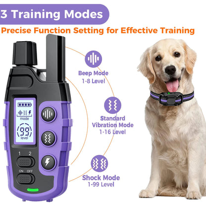 3300Ft Remote Control Electric Dog Training Collar