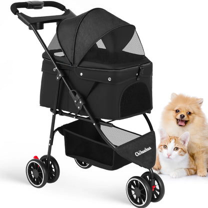 Portable Travel Foldable Dog Cat Carrier Strolling