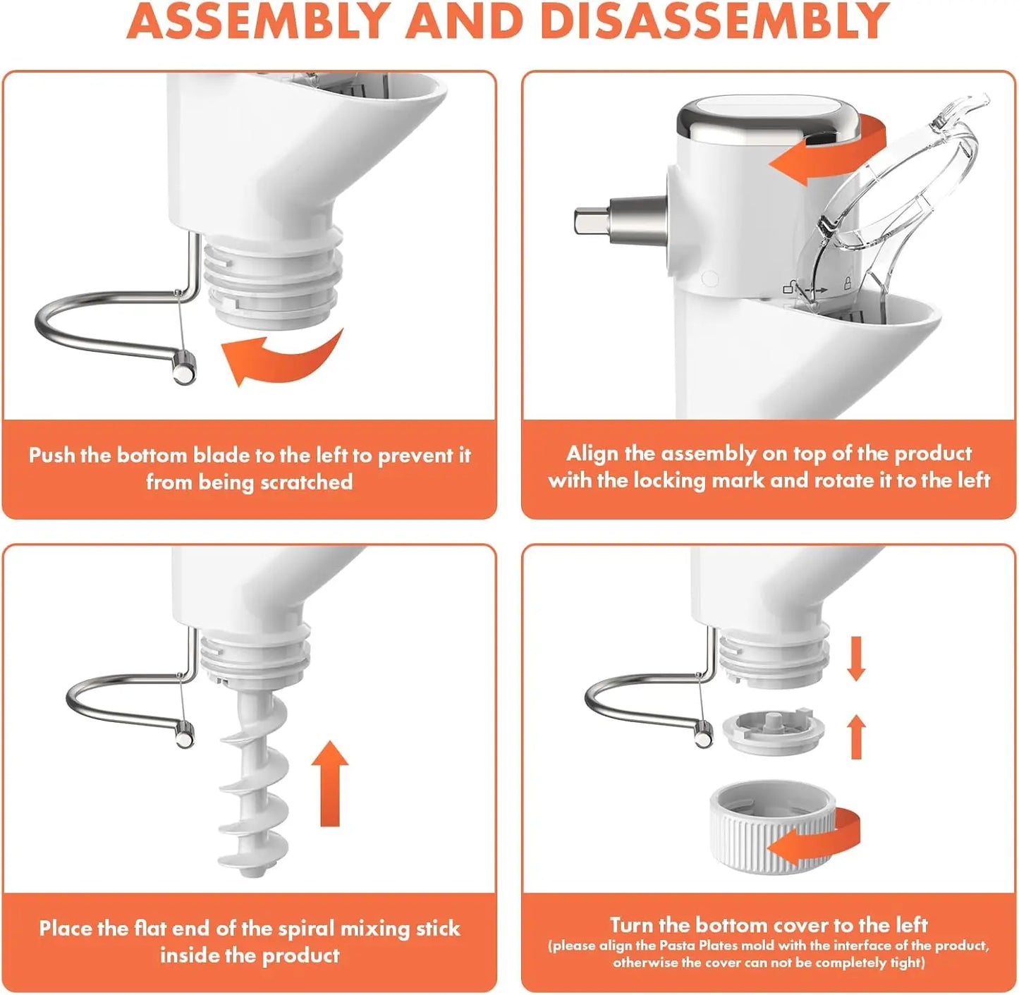 KitchenAid Mixer Pasta Attachment with 7 Plates