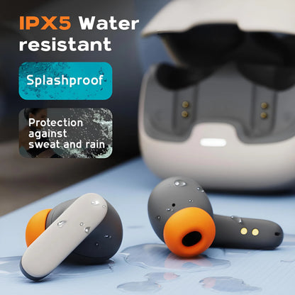 TWS Wireless Earphones Bluetooth Dual Microphone Noise Cancelling
