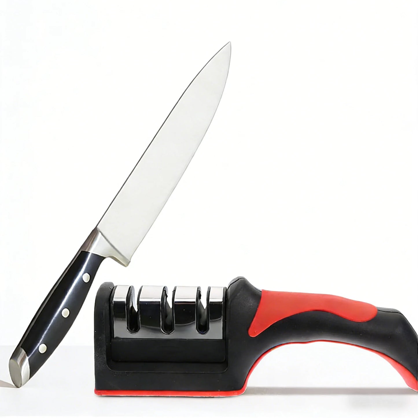Non-Slip Base Sharpener for Quick Knife Sharpening
