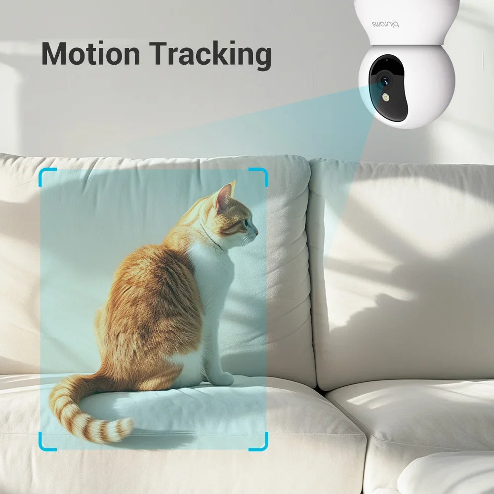 Security Camera with Motion Tracking for Pet