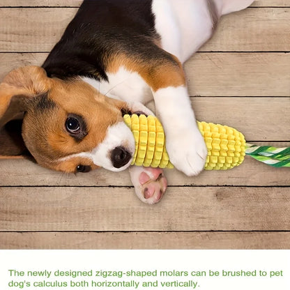 Indestructible Dog Chew Toy Heavy-Duty Rubber Bone