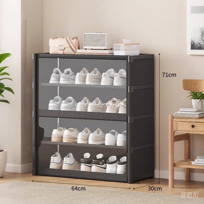 5/7-Layer Dustproof Shoe Cabinet and Organizer Rack