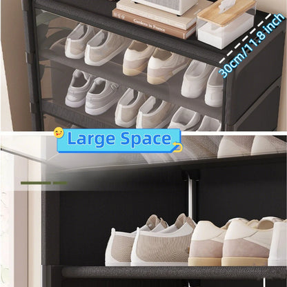 5/7-Layer Dustproof Shoe Cabinet and Organizer Rack