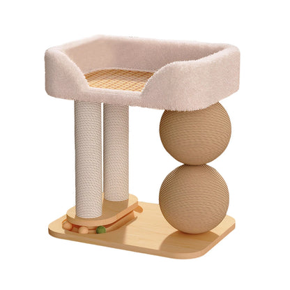 Cat Climbing/Jumping Platform With Sisal Bed