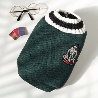 Preppy Style Pet Dog and Cat Clothing
