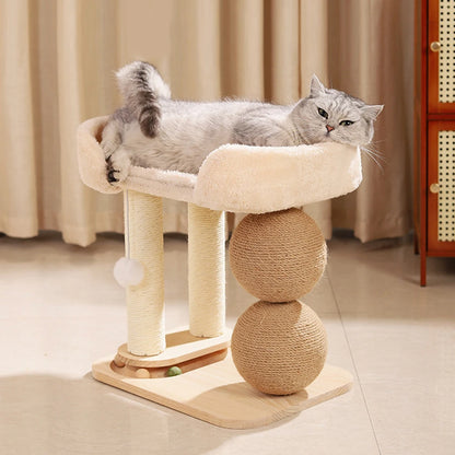 Cat Climbing/Jumping Platform With Sisal Bed