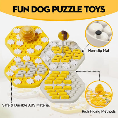 Dog Puzzle Feeder Toys for IQ Training