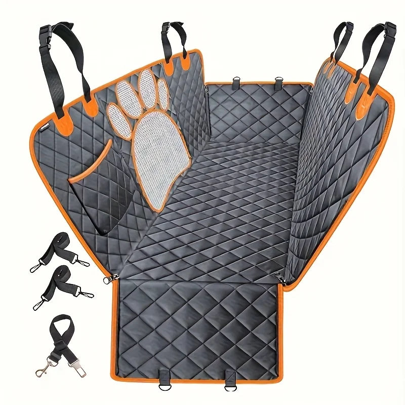 Heavy Duty Hammock Pet Rear Seat Cover
