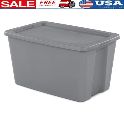 Extra Large Plastic Storage Bin with Lid
