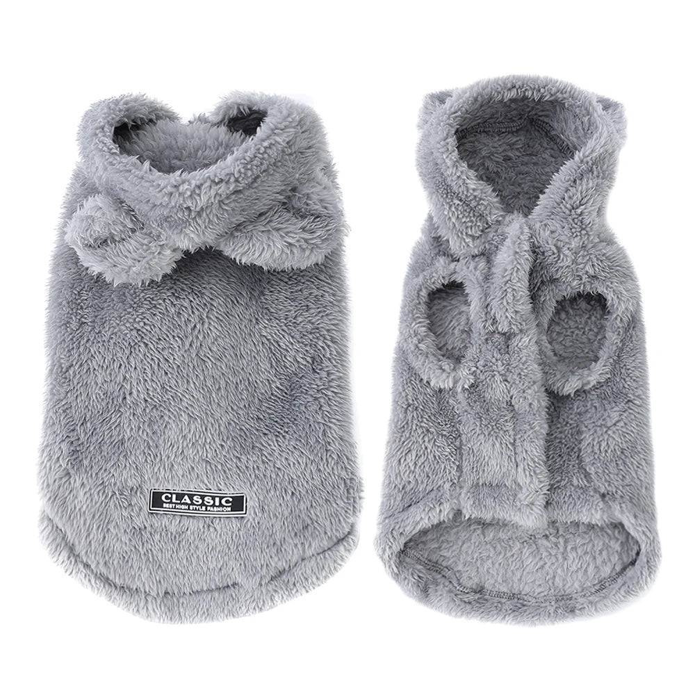 Soft Fleece Pet Dog Clothes Cute Hoodie