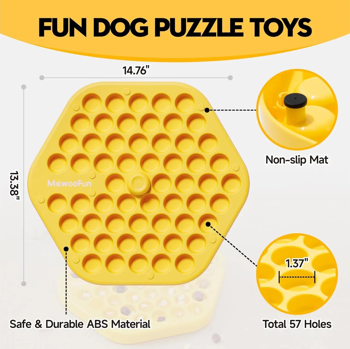 Dog Puzzle Feeder Toys for IQ Training